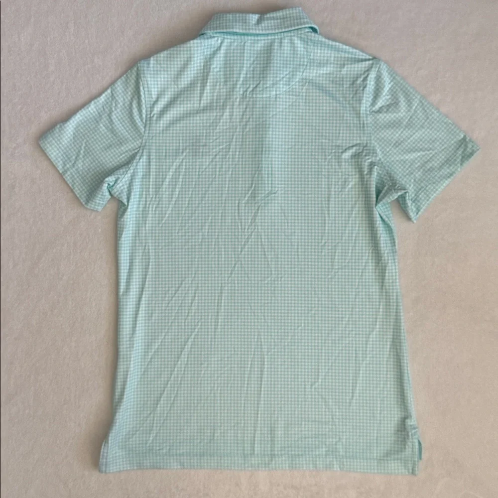 Magnolia Lane | 2016 Masters Tech Performance Golf Polo 50+ UPF Gingham Check S - Picture 13 of 15